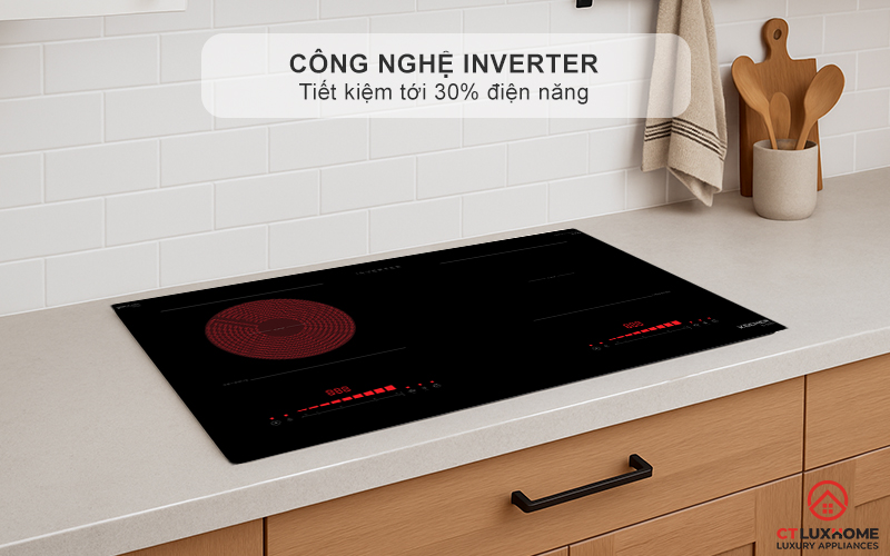 Công nghệ Inverter tiết kiệm 30% điện năng tiêu thụ