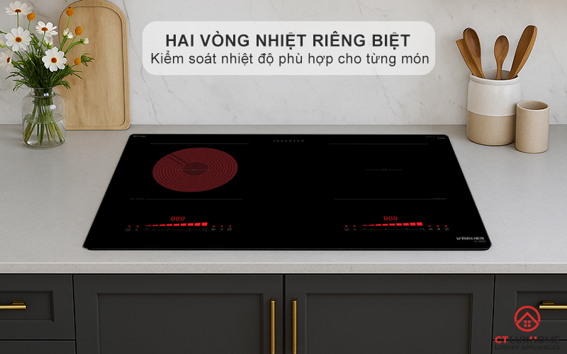 Phím điều khiển 9 mức công suất
