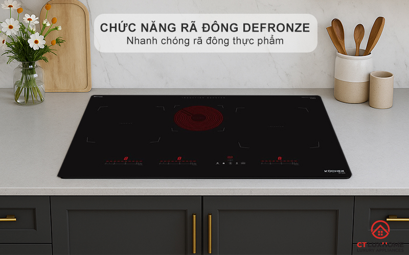 Chức năng rã đông Defronze