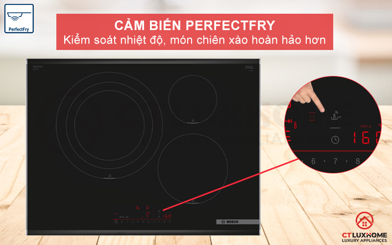 Nấu nướng hoàn hảo với Perfect Fry Plus