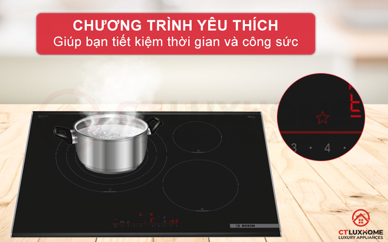 Chương trình yêu thích tiết kiệm thời gian