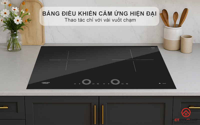 Bảng điều khiển cảm ứng hiện đại thao tác chỉ với vài vuốt chạm