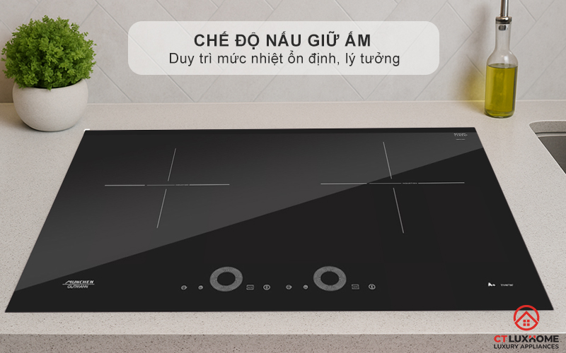 Chế độ nấu giữa ấm tiện dụng