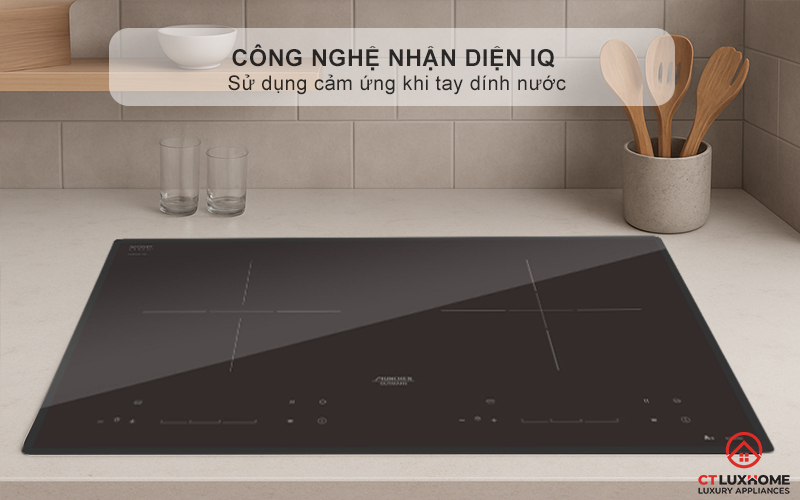 Công nghệ IQ sử dụng khi tay dính nước
