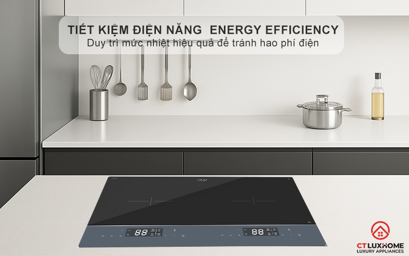 Tiết kiệm 40% điện năng ENERGY EFFICIENCY