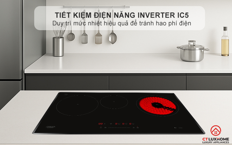 Tiết kiệm 40% điện năng – Inverter IC5