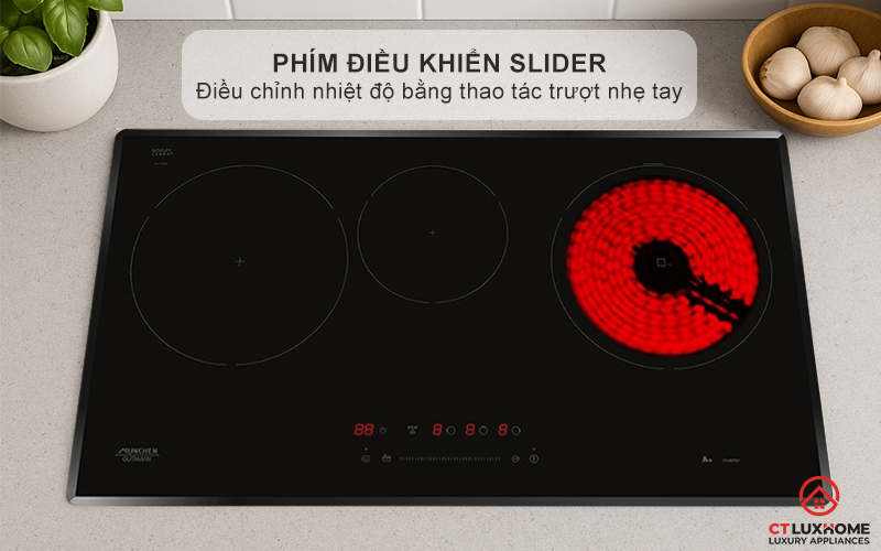 Điều khiển cảm ứng trượt bàn phím Slider