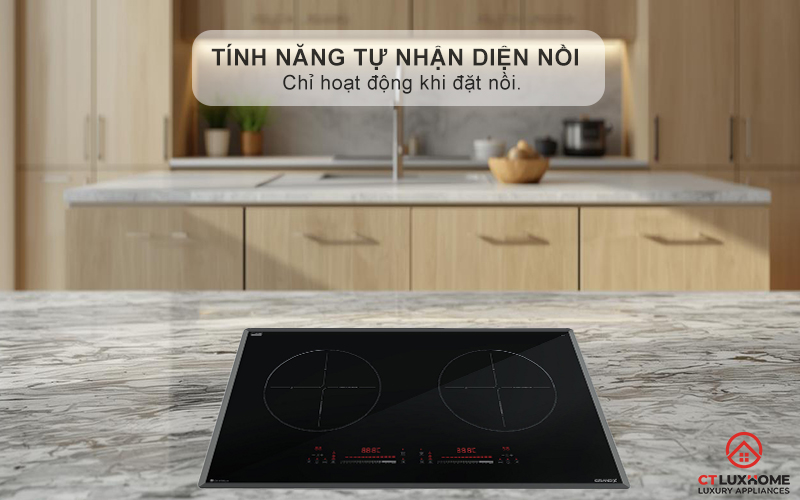 ​  Tính năng nấu cơm tự động chuyên biệt ngay trên bếp từ  ​