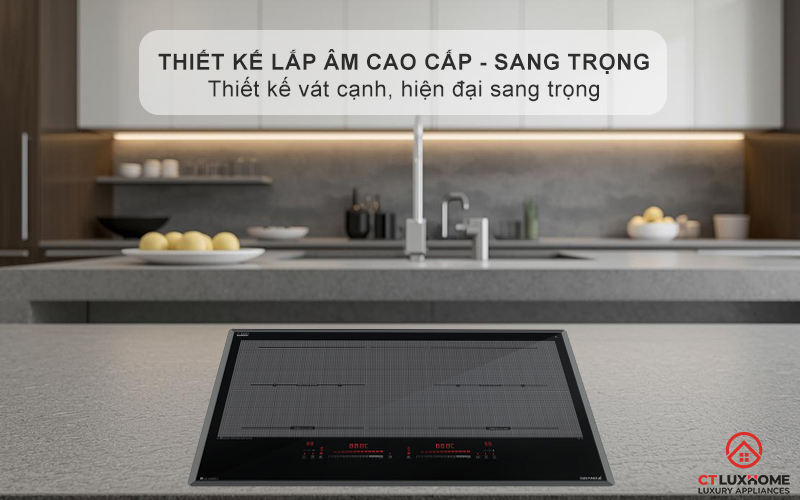Thiết kế lắp âm cao cấp - sang trọng