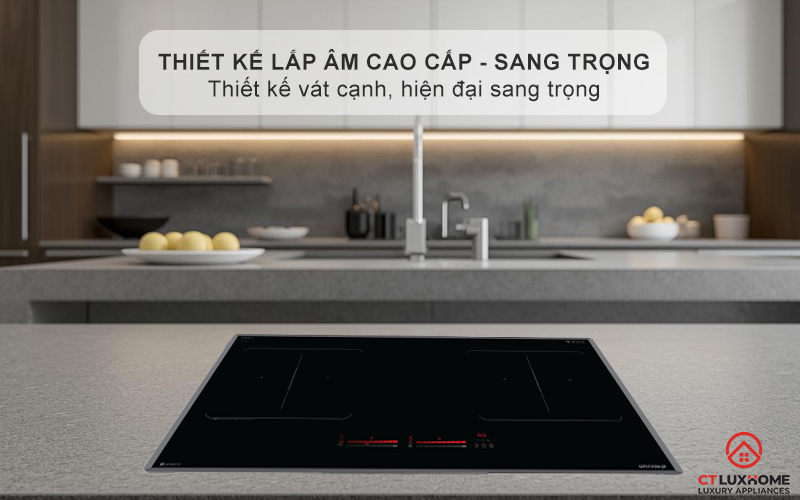 Thiết kế lắp âm cao cấp - sang trọng