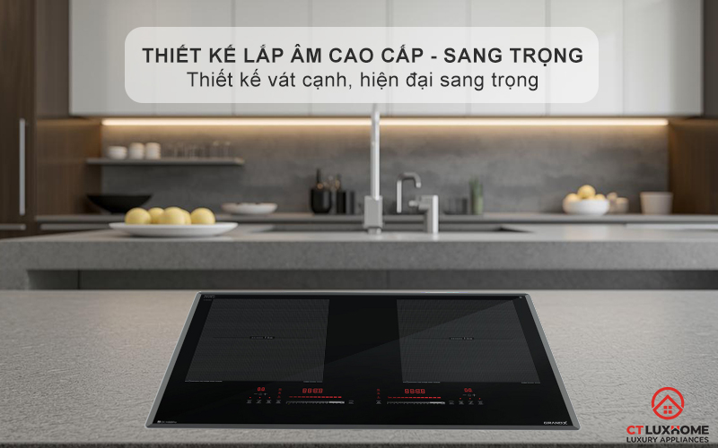 Thiết kế lắp âm cao cấp - sang trọng