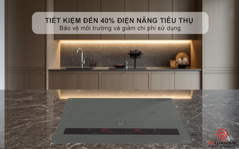Tiết kiệm đến 40% điện năng tiêu thụ, bảo vệ môi trường và giảm chi phí sử dụng