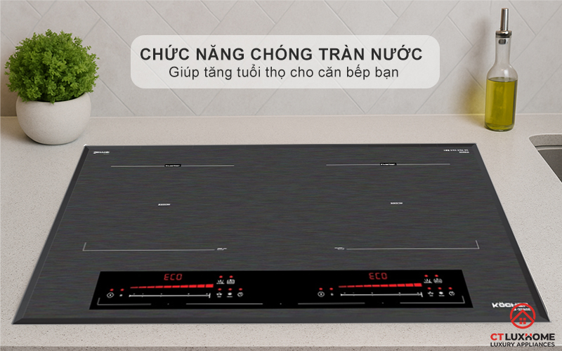 BẾP TỪ 2 VÙNG NẤU KOCHER DI-339PRO DI339PRO 8