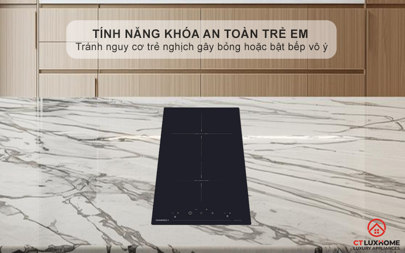 Tính năng khóa trẻ em an toàn