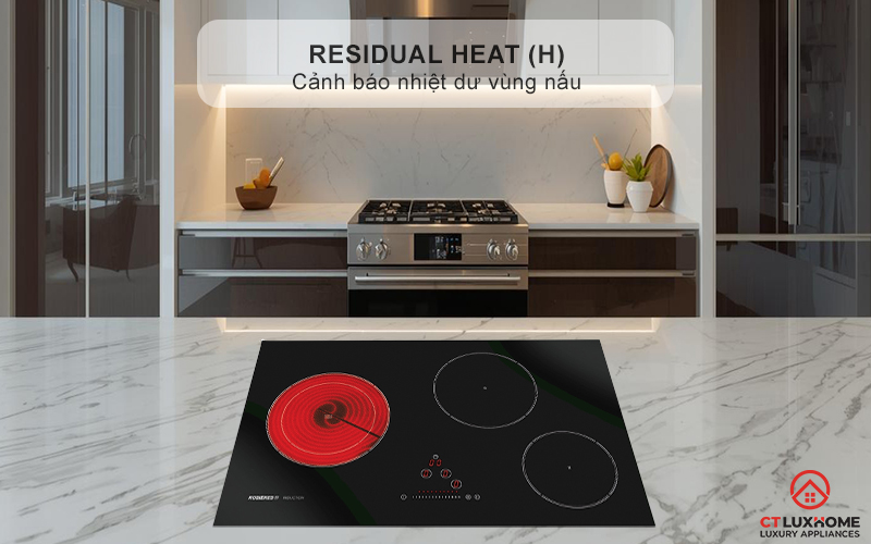 Chức năng cảnh báo nhiệt dư