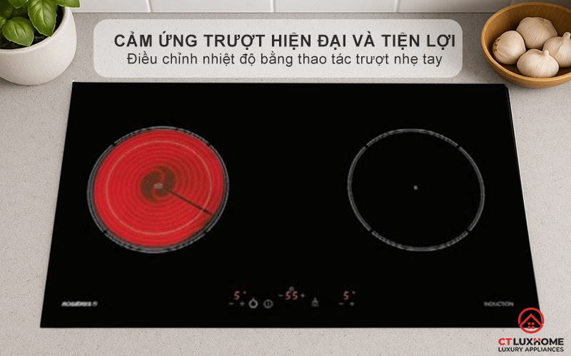 Cảm ứng trượt hiện đại và tiện lợi