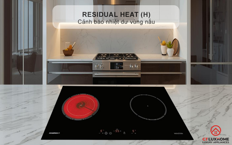 Chức năng cảnh báo nhiệt dư