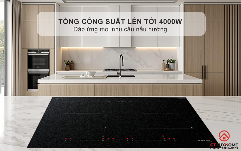 Chống bám vân tay, dễ dàng lau sạch dầu mỡ