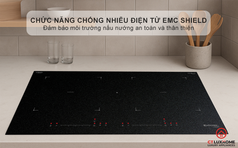 Chức năng chống nhiễu điện từ EMC Shield