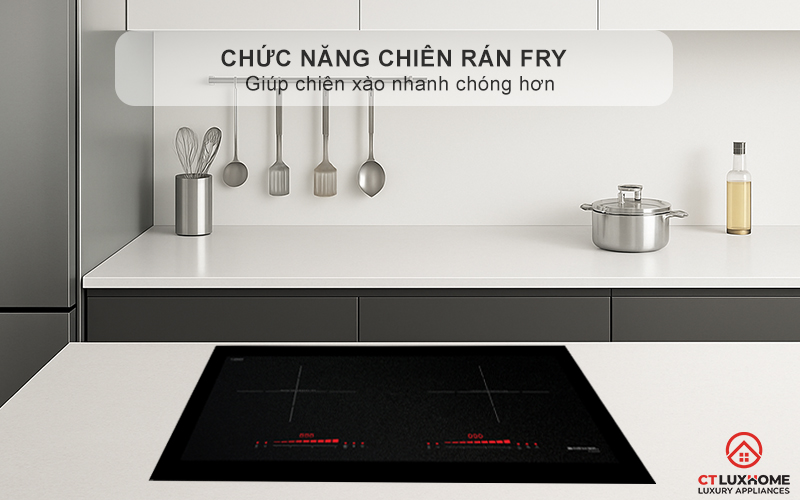 Chức năng chiên rán Fry giúp chiên xào nhanh chóng hơn