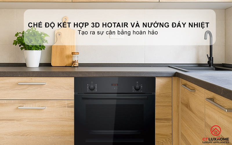 LÒ NƯỚNG ÂM TỦ BOSCH HBF512BB1T SERIES 2 MÀU ĐEN 8