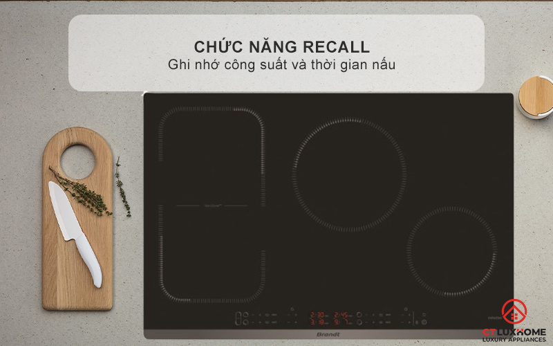 BẾP TỪ 4 VÙNG NẤU BRANDT BPI6449BL 7200W MÀU ĐEN 9