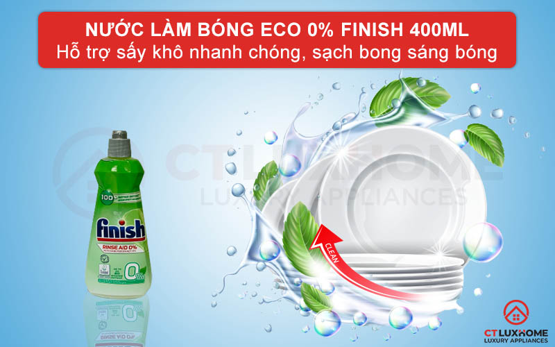 Giới thiệu về nước làm bóng Eco Finish 0% 400ml