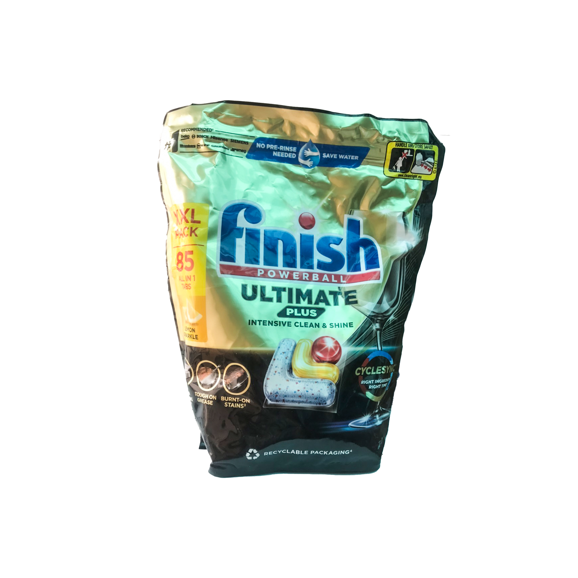 VIÊN RỬA BÁT FINISH ULTIMATE PLUS 85 VIÊN CHÍNH HÃNG