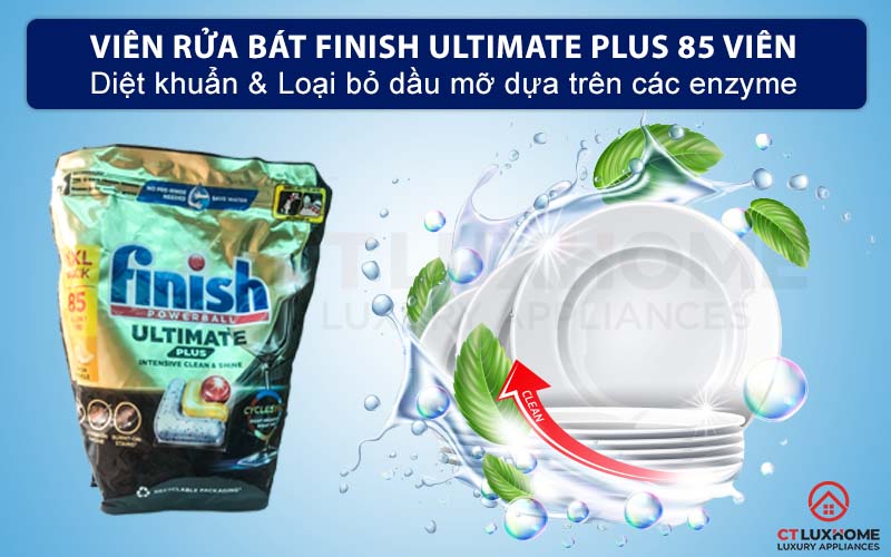 VIÊN RỬA BÁT FINISH ULTIMATE PLUS 1