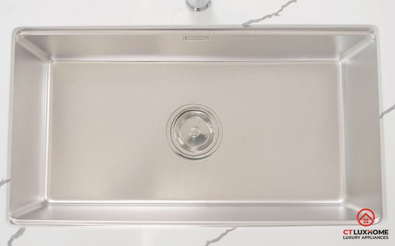 CHẬU RỬA BÁT CHỐNG XƯỚC UNDERMOUNT SINK KN8146SU DEKOR BASIC  4