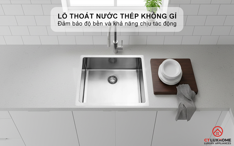 Lỗ thoát nước thép không gỉ