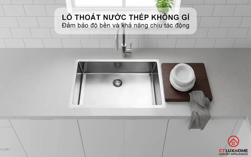 Lỗ thoát nước thép không gỉ 