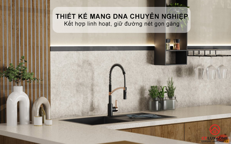 Thiết kế mang DNA chuyên nghiệp, kết hợp linh hoạt, giữ đường nét gọn gàng