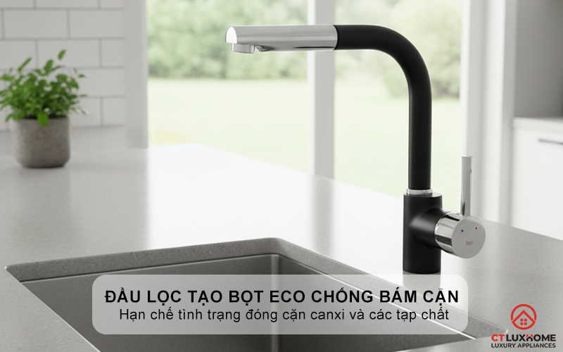 Đầu lọc tạo bọt Eco chống bám cặn