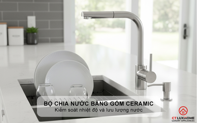 Bộ chia nước bằng gốm Ceramic