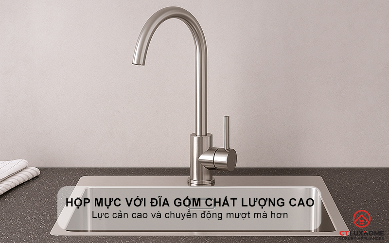 Hộp mực có đĩa gốm có lực cản cao và chuyển động mượt mà hơn