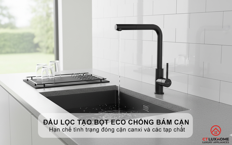 Đầu lọc tạo bọt Eco chống bám cặn