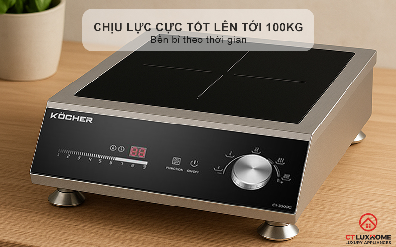 BẾP ĐIỆN TỪ CÔNG NGHIỆP KOCHER CI-5000W CI5000W 5