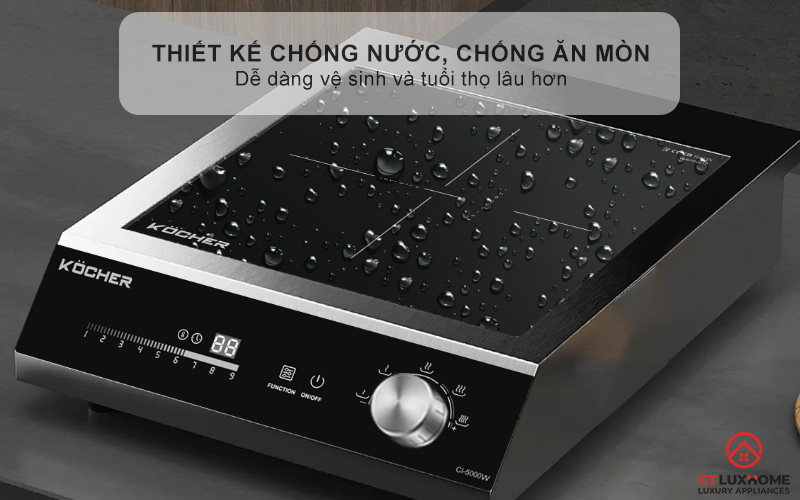 BẾP ĐIỆN TỪ CÔNG NGHIỆP KOCHER CI-5000W CI5000W 6