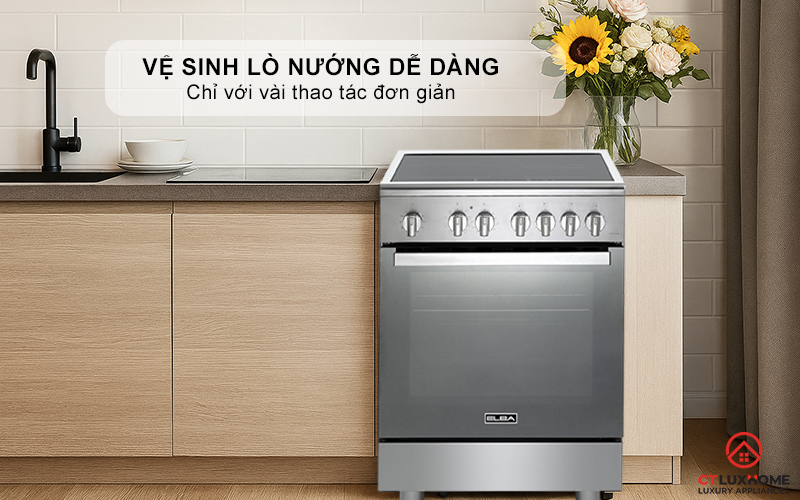 BẾP GAS KẾT HỢP LÒ NƯỚNG   CXX 664 IML ELBA 60CM CXX664IML 11