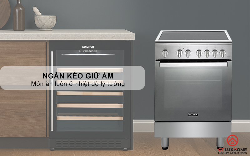 BẾP GAS KẾT HỢP LÒ NƯỚNG   CXX 664 IML ELBA 60CM CXX664IML 9