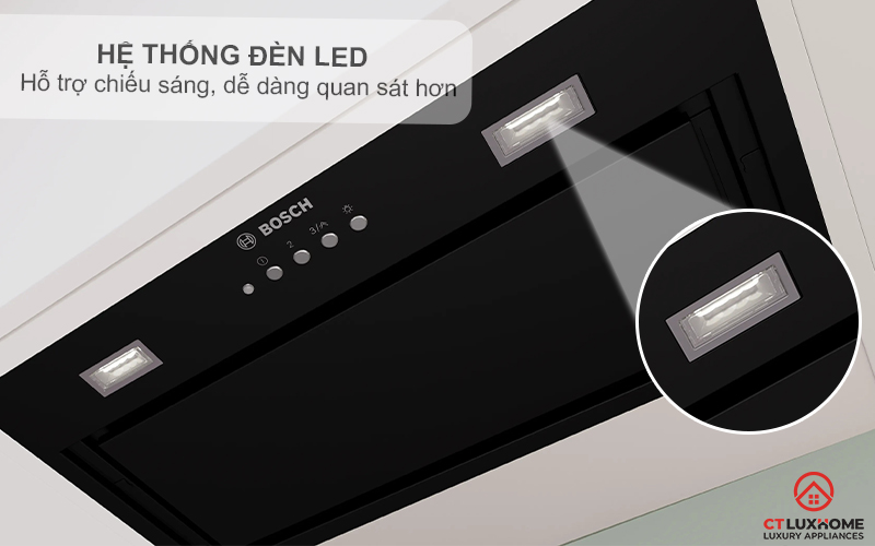 MÁY HÚT MÙI ÂM TRẦN BOSCH DLN78PC60 SERIE 8 NGANG 78CM 4