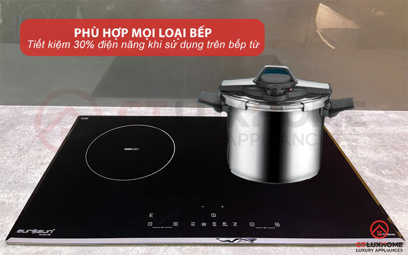 Sử dụng đa dạng trên mọi loại bếp