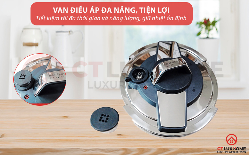 Van điều áp đa năng, nấu ăn tiện lợi