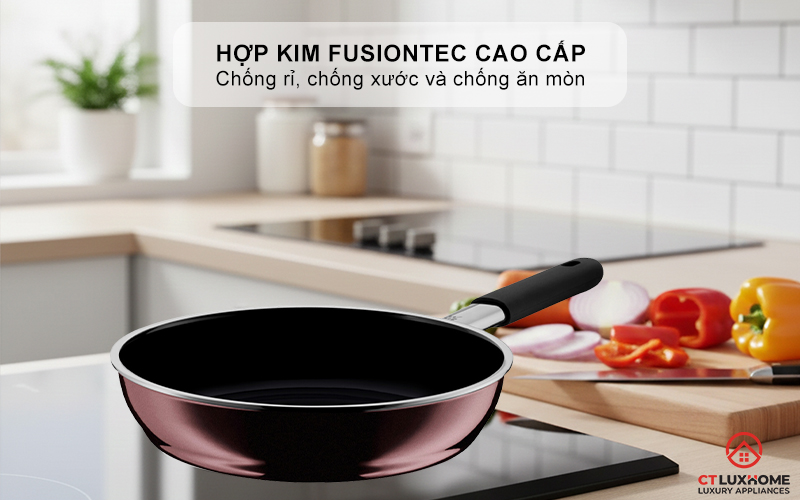Chất liệu hợp kim Fusiontec cao cấp, bền bỉ, an toàn và tiện lợi