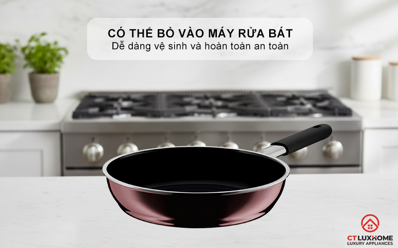 Dễ dàng vệ sinh, có thể bỏ vào máy rửa bát an toàn