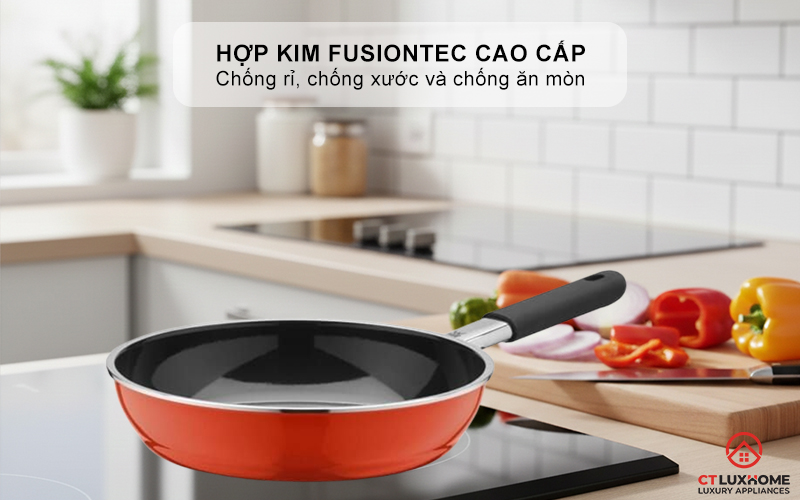 Chất liệu hợp kim Fusiontec cao cấp, bền bỉ, an toàn và tiện lợi