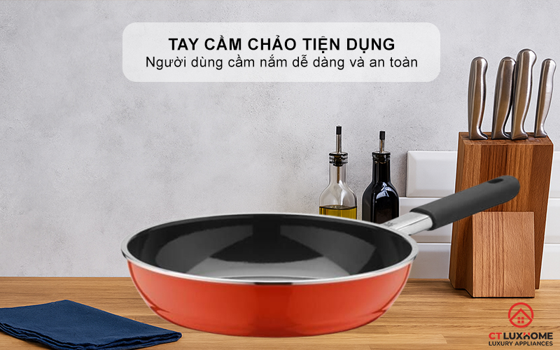 Tay cầm chảo an toàn và tiện dụng
