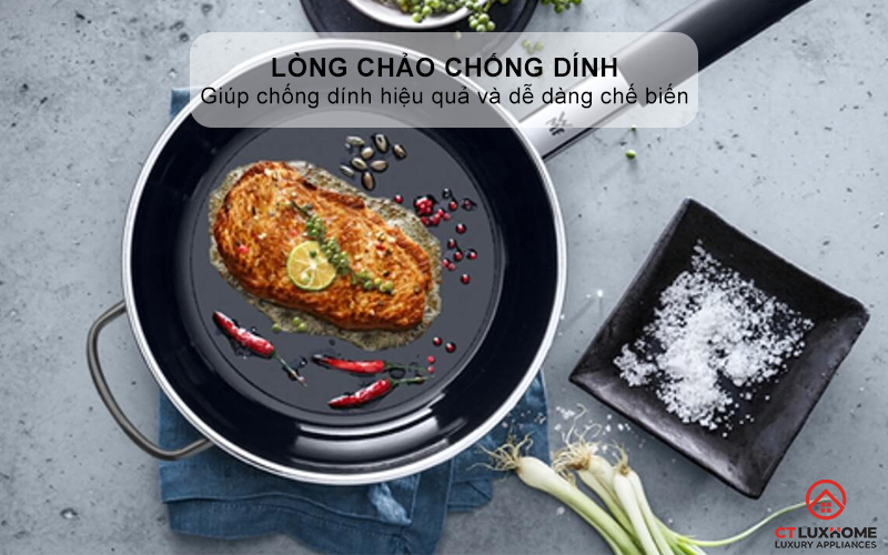 Lòng chảo chống dính hoàn toàn