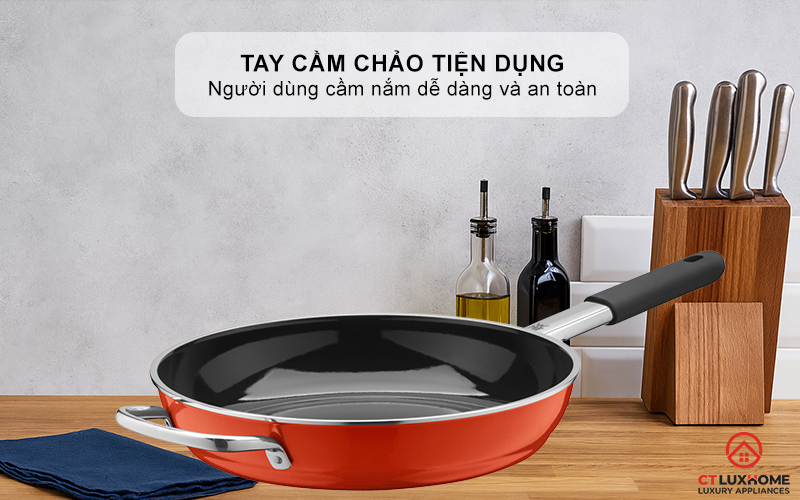 Tay cầm chảo an toàn và tiện dụng